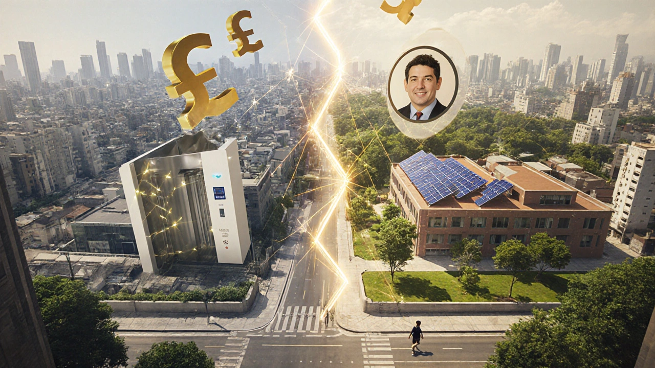 Representación simbólica del valor del metro cuadrado como inversión en vida.