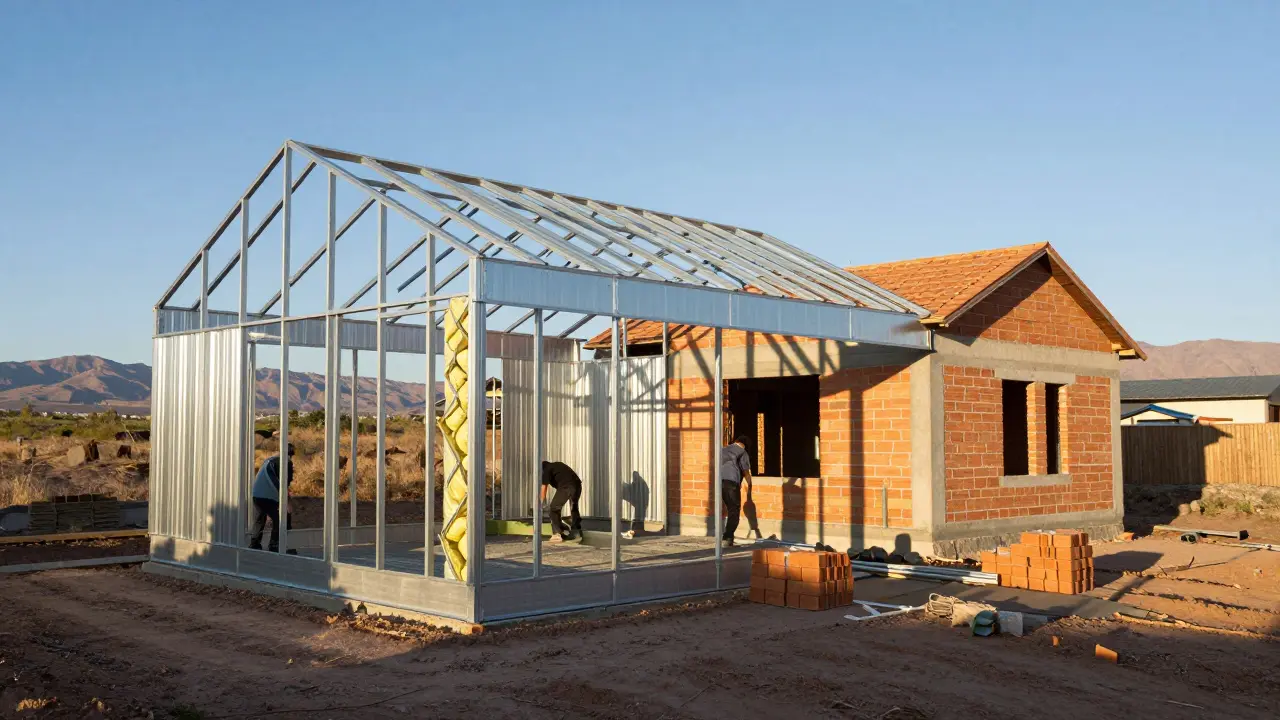 Steel frame vs. construcción tradicional: ¿Cuál es mejor para tu renovación?