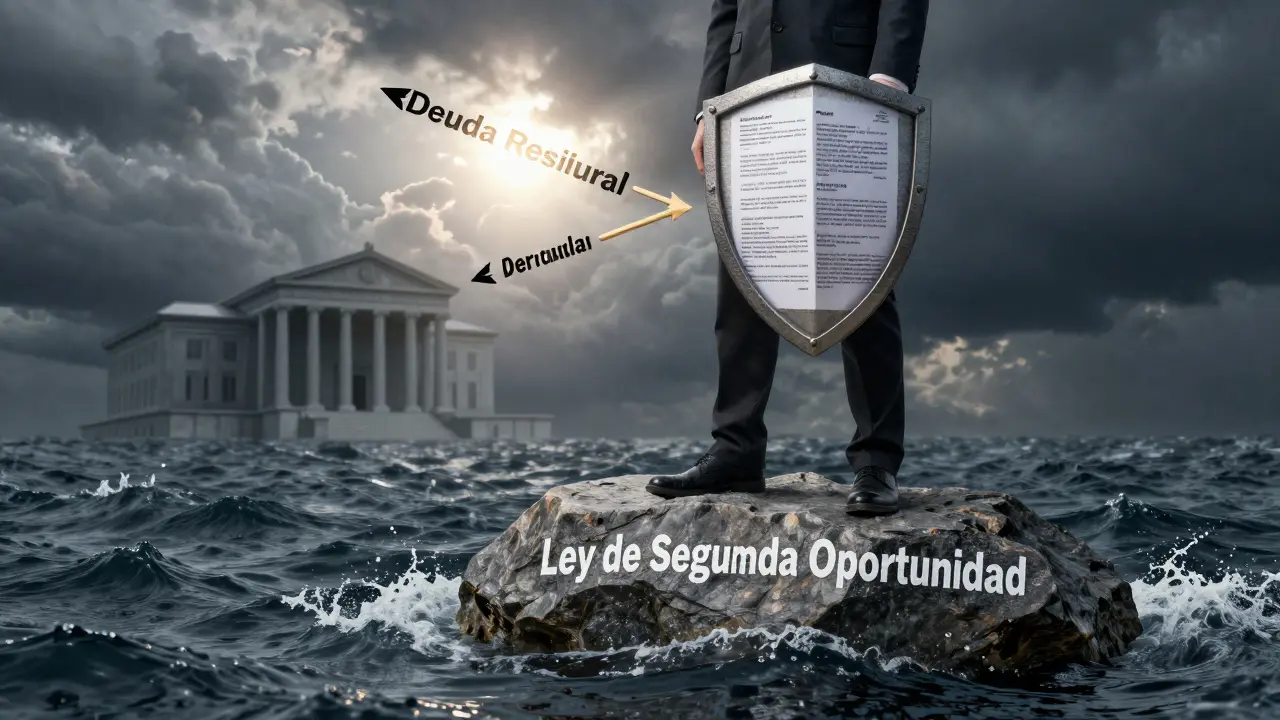Persona protegida por la Ley de Segunda Oportunidad frente a la deuda
