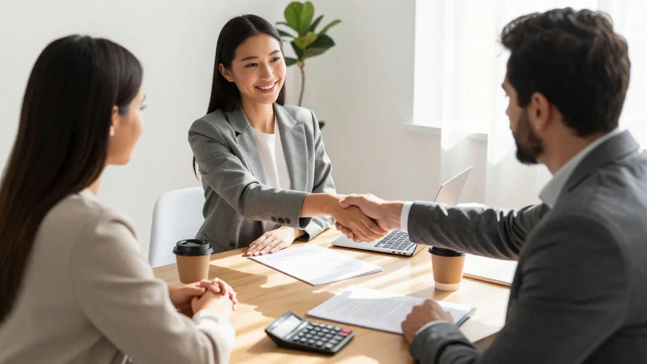 Compraventa inmobiliaria en Argentina: firma de contrato y entrega de llaves